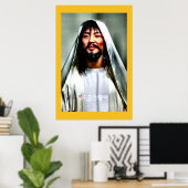 Aziatische Jezus Poster (Thuiskantoor)