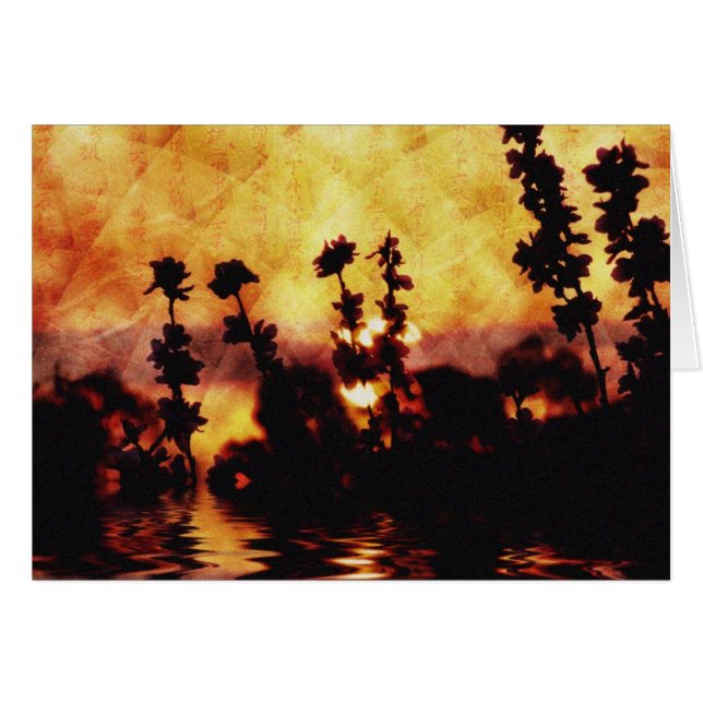 aziatische Kaart (Voorkant Horizontaal)