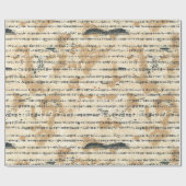 Aziatische kalligrafie inpakpapier (Vlak)