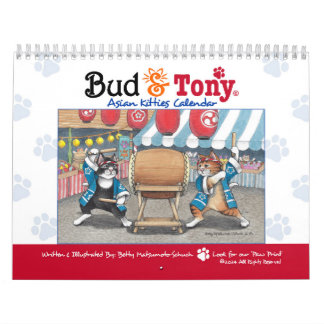 Aziatische Katten Kalender