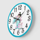 Aziatische kersenbloesems grote klok (Hoek)