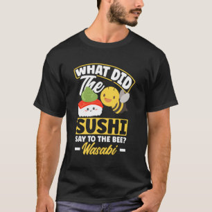 Aziatische keuken Sushi Wasabi T-shirt
