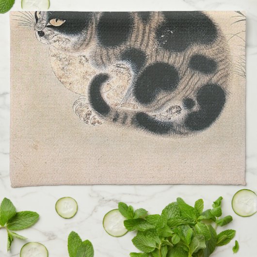  Aziatische keukenhanddoek (Gevouwen)