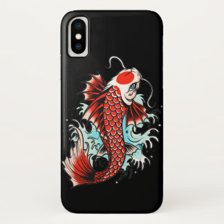 Aziatische Koi Fish Pond Chinese Japanse watergolf Case-Mate iPhone Case