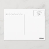 Aziatische kunst Briefkaart (Achterkant)