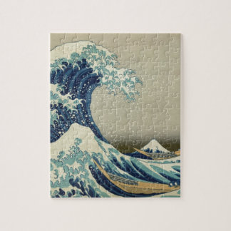 Aziatische kunst - De Grote Golf van Kanagawa Legpuzzel