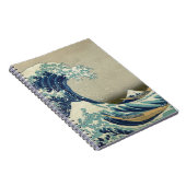 Aziatische kunst - De Grote Golf van Kanagawa Notitieboek (Rechterzijde)