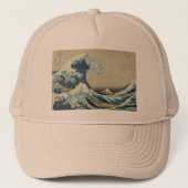 Aziatische kunst - De Grote Golf van Kanagawa Trucker Pet (Voorkant)