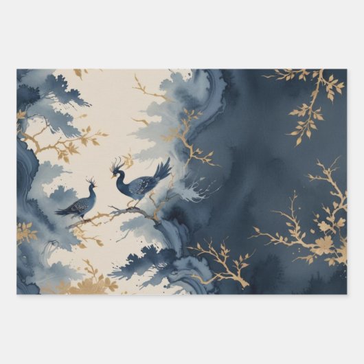 Aziatische kunstdruk inpakpapier vel (Voorkant 2)