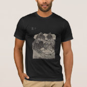 aziatische landschapskool - tekening t-shirt (Voorkant)