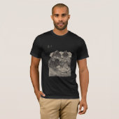 aziatische landschapskool - tekening t-shirt (Voorkant volledig)