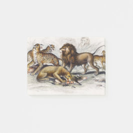 Aziatische Leeuw, Leeuwin, Bengaalse Tijger, Luipa Post-it® Notes