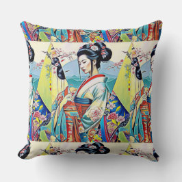 AZIATISCHE LENTE DESIGNER COLLAGE KUSSEN