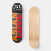 AZIATISCHE LIEFDE Skateboard (Voorkant)