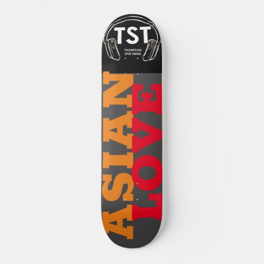 AZIATISCHE LIEFDE Skateboard (Voorkant)