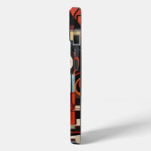 Aziatische meisje Abstracte kunst Case-Mate iPhone Case (Achterkant / Links)
