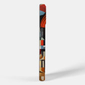 Aziatische meisje Abstracte kunst Case-Mate iPhone Case (Achterkant / Rechts)