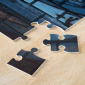 Aziatische meisje graffiti legpuzzel (Zijkant)