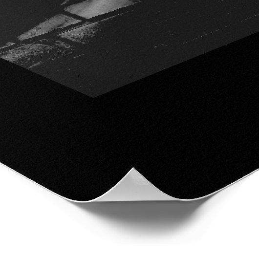 Aziatische meisje graffiti poster (Hoek)