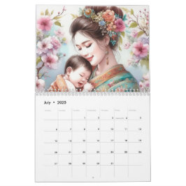 Aziatische moeders kalender