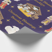 Aziatische Natinativiteitswerkpapier Cadeaupapier (Hoek)