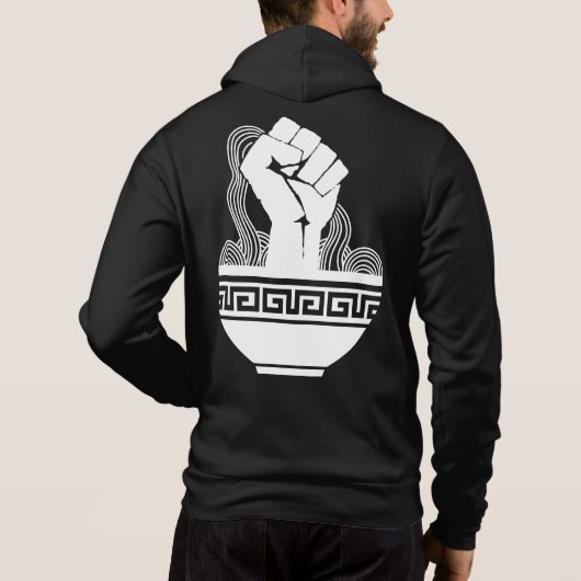 Aziatische noedel soep ontwerp | Ramen Lovers Hoodie (Achterkant)