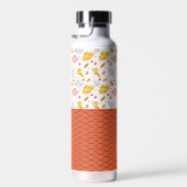 Aziatische oceaangolven, Abstracte wolken Waterfles (Rechts)