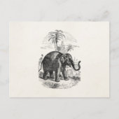  Aziatische olifant - Aangepaste olifanten Briefkaart (Voorkant)