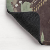 Aziatische olifant Jade Green Mousepad Desk Access Muismat (Hoek)