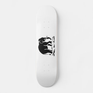 Aziatische olifanten boven Thaise ellephant Trekki Persoonlijk Skateboard