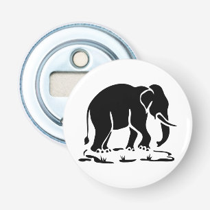 Aziatische Olifanten Vooruit Thais Olifanten Trekk Button Flesopener