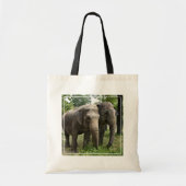 Aziatische olifanten zij aan zij tote bag (Voorkant)