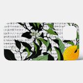 Aziatische Oranje bloesems op Kanji achtergrond Case-Mate iPhone Case (Achterkant (horizontaal))