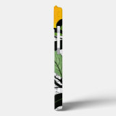 Aziatische Oranje bloesems op Kanji achtergrond Case-Mate iPhone Case (Achterkant / Links)