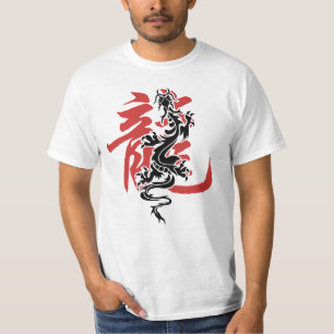 Aziatische Oriental Chinese Zodiac Year Dragon T-S T-shirt