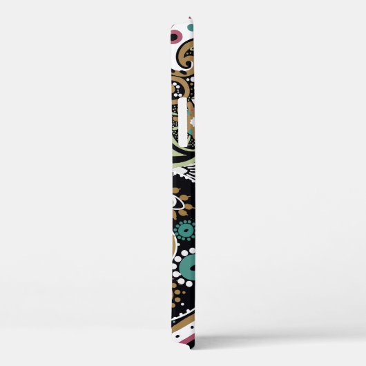 Aziatische paisley: modern naadloos ontwerp. Case-Mate iPhone case (Achterkant / Rechts)