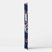 Aziatische Paisley: Traditioneel Naadloos Ontwerp. Case-Mate iPhone Case (Achterkant / Rechts)