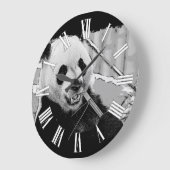 Aziatische panda beerwelp grote klok (Hoek)