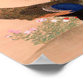 -Aziatische Peacock Poster (Hoek)