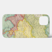 Aziatische politieke atlas Case-Mate iPhone case (Achterkant (horizontaal))