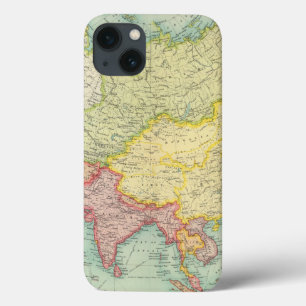 Aziatische politieke atlas-kaart Case-Mate iPhone case