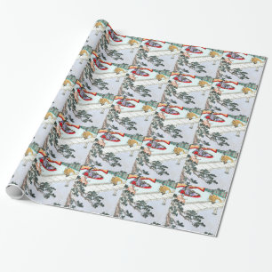 Aziatische prinses cadeaupapier