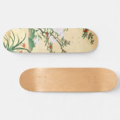 Aziatische rode rozen Witte gelilie vogelskateboar Skateboard (Horizontaal)