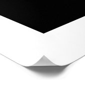 Aziatische Rode Zon Yoga & Moderne Zen Kalligrafie Poster (Hoek)