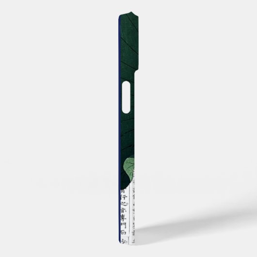 Aziatische Roze Waterlelie op Kanji Achtergrond Case-Mate iPhone Case (Achterkant / Rechts)