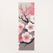 Aziatische rustige Cherry Blossom Yoga Mat (Achterkant)