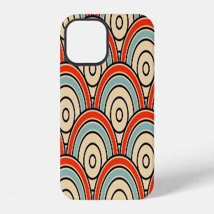 Aziatische schalen golven ivoor patroon iPhone 12 hoesje