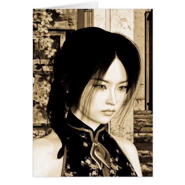 Aziatische schoonheid (Voorkant)