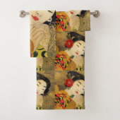 Aziatische schoonheid bad handdoek (Insitu)