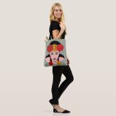 Aziatische schoonheid tote bag (Op model)